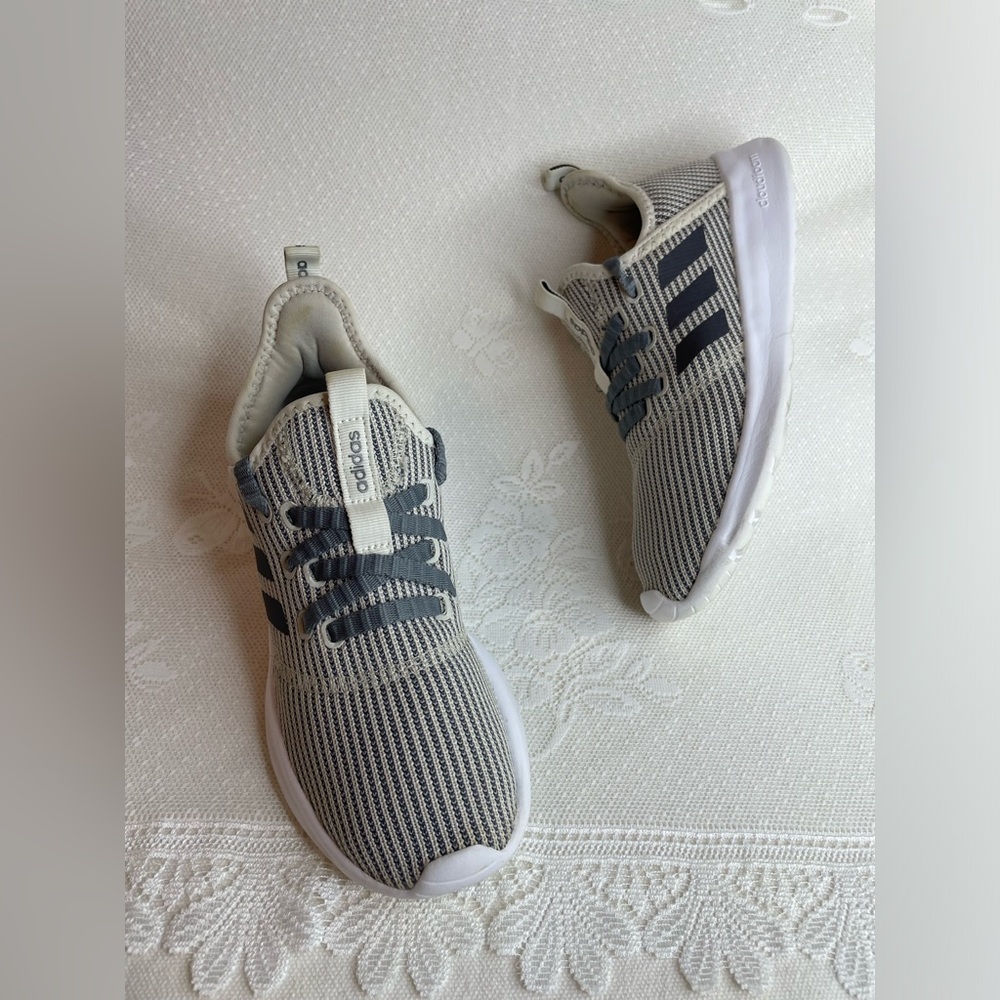 Adidas Cloudfoam Pure Women's Running Shoes White/Grey ART EF0031 Size 6